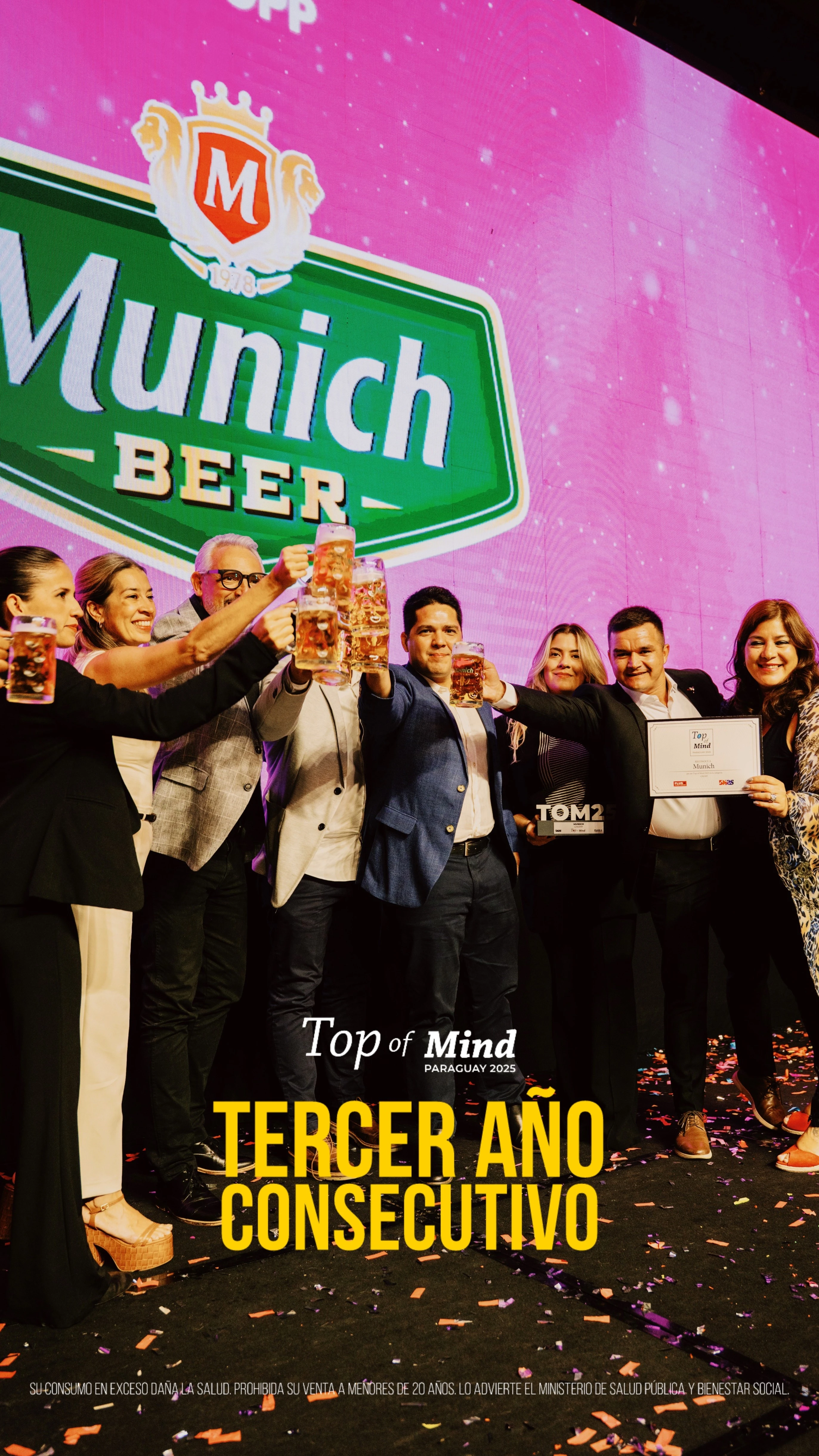Top Of Mind: Tercer año consecutivo para el Chopp más frío del país