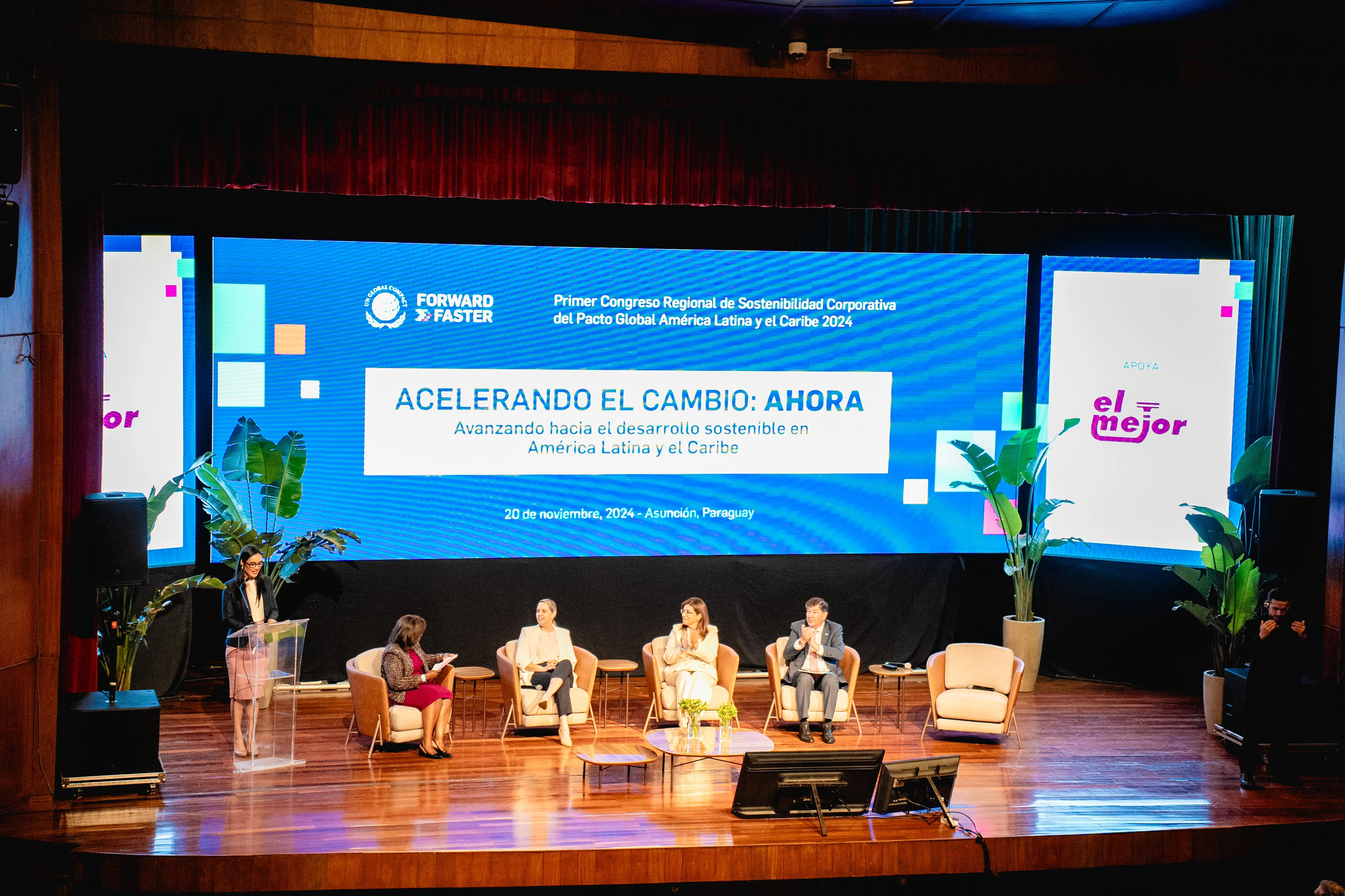 Cadena Real participa del Primer Congreso Regional de Sostenibilidad Corporativa del Pacto Global de las Naciones Unidas