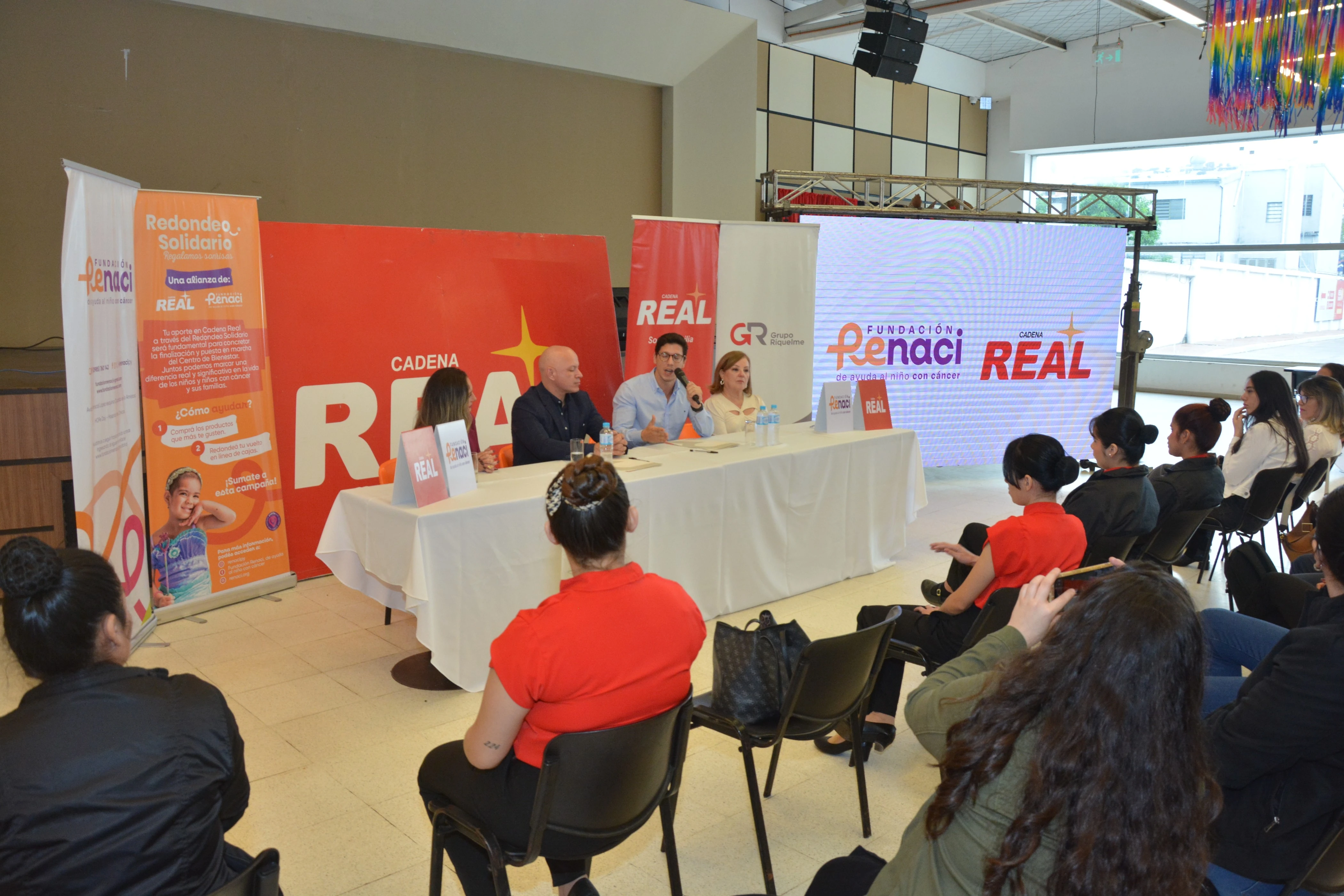 Campaña solidaria de Cadena Real apoyará la culminación del Centro de Bienestar de la Fundación Renací
