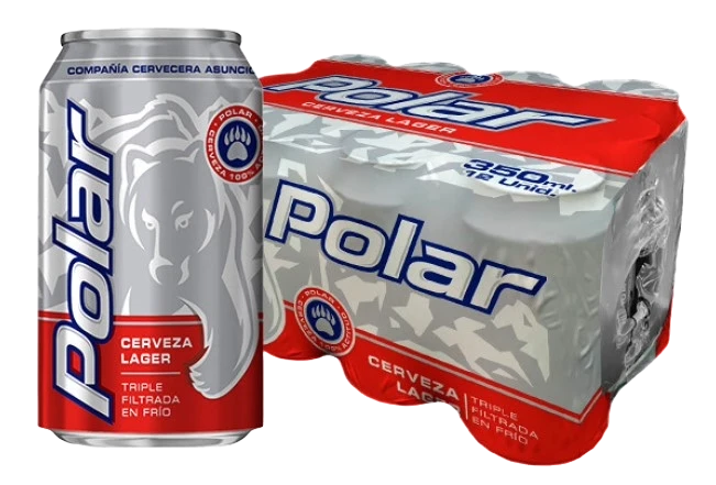 Polar Lager Lata 350 ml