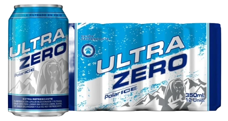 Polar Ice Ultra Zero Lata 350 ml